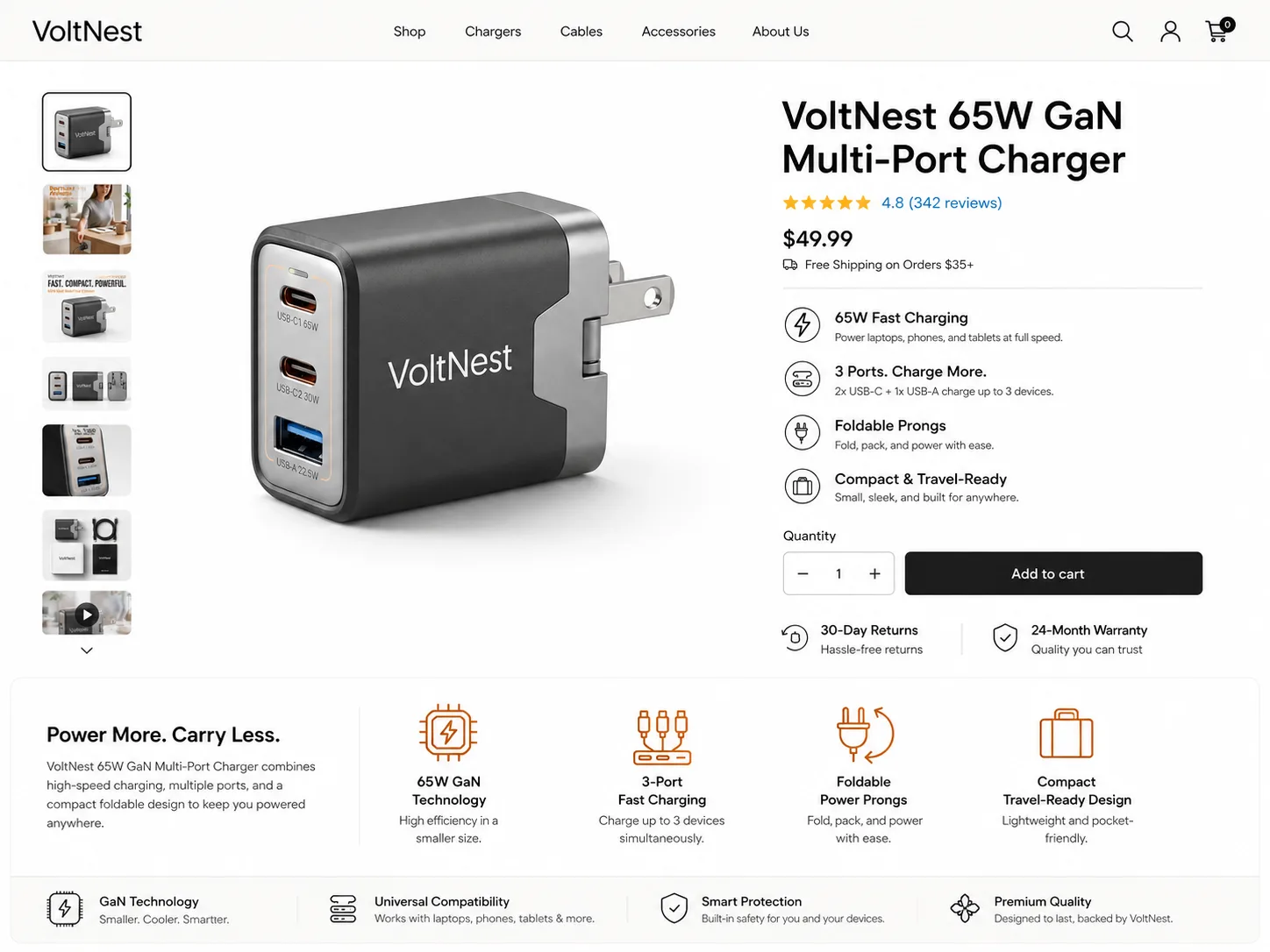 Volt Nest gadget — lifestyle shot