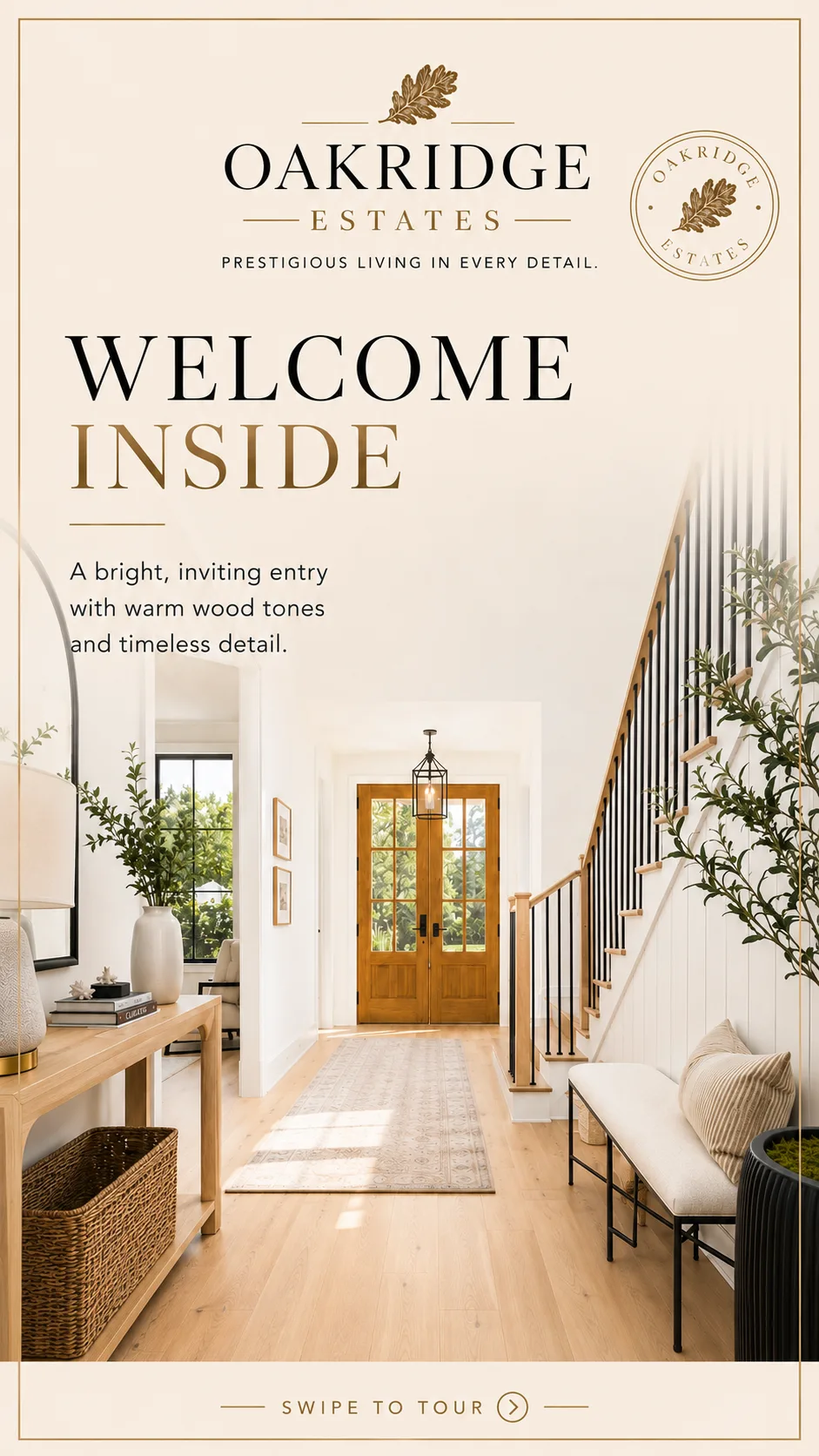 AI marketing — Oakridge Estates carousel slide 2, Filmatix