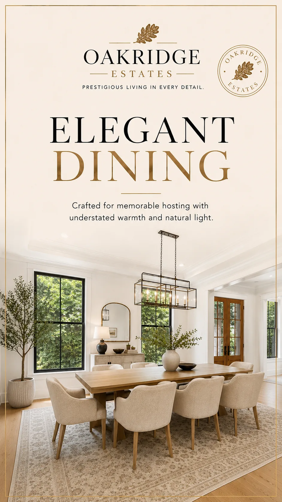 AI marketing — Oakridge Estates carousel slide 3, Filmatix
