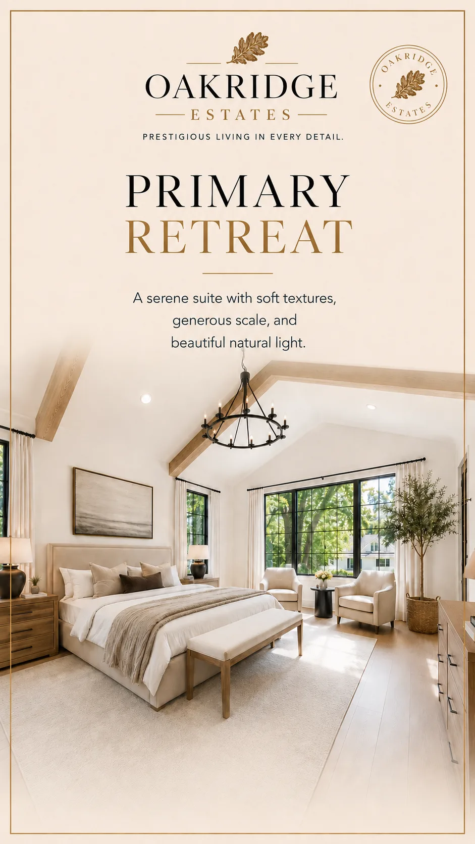 AI marketing — Oakridge Estates carousel slide 4, Filmatix