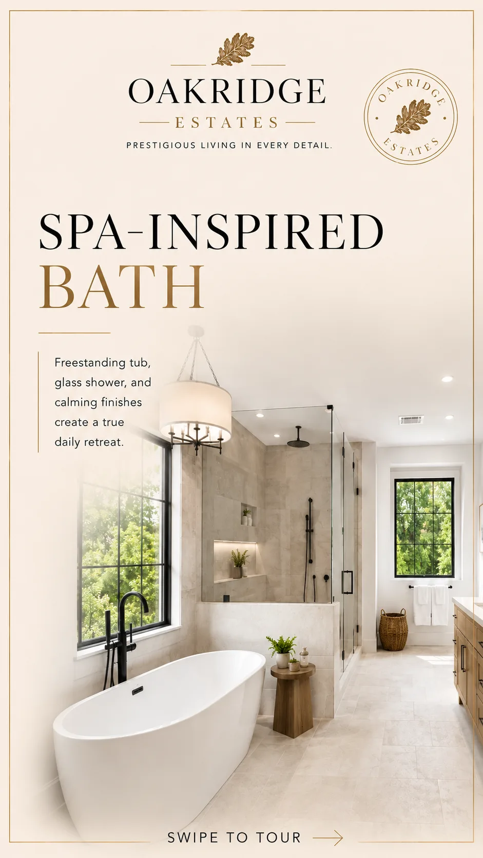 AI marketing — Oakridge Estates carousel slide 7, Filmatix